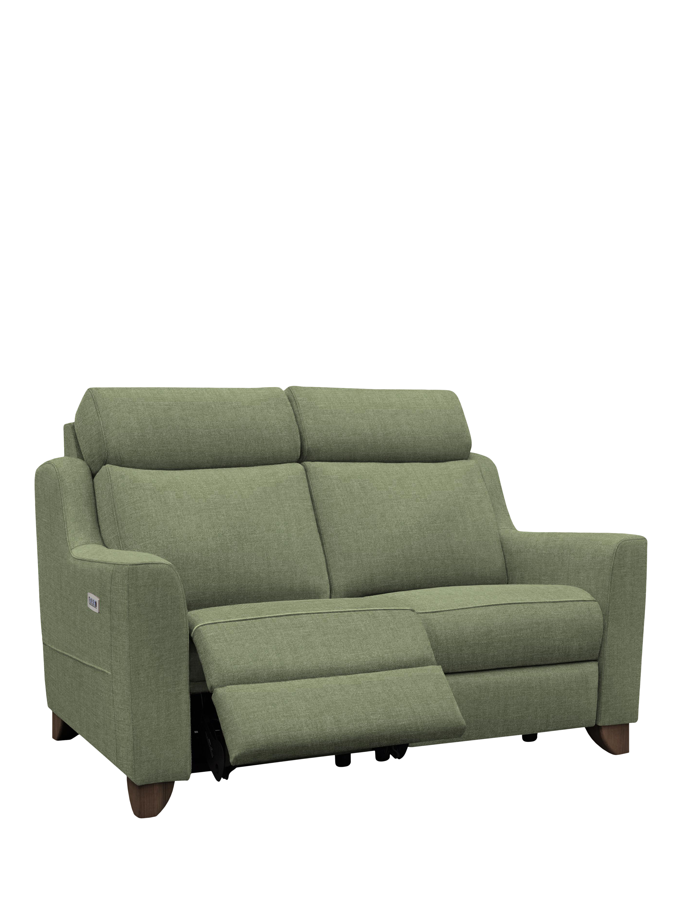 Bodella Range, Parker Knoll Bodella Medium 2 Seater Power Recliner Sofa, Cozy Moss
