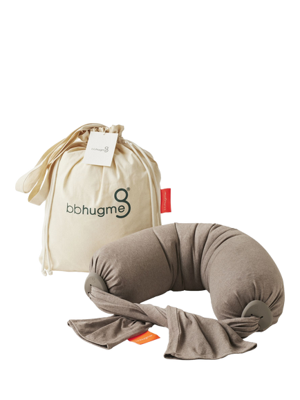 bbhugme Nursing Pillow, Hazel Brown