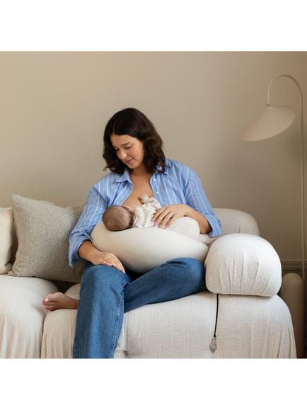bbhugme Nursing Pillow, Soft White - view 2, Soft White