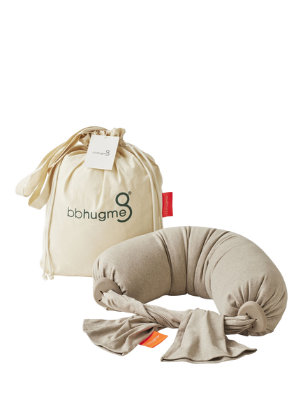 bbhugme Nursing Pillow, Beige, Beige