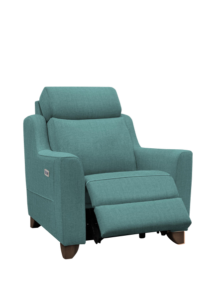 Parker Knoll Bodella Power Recliner Armchair, Cozy Denim