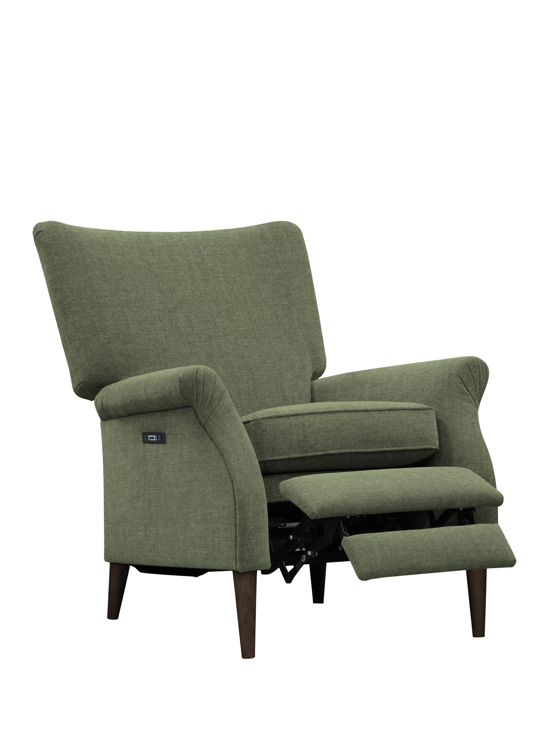 Classic Range, Parker Knoll Classic Motion High Back Recliner Armchair, Cozy Moss