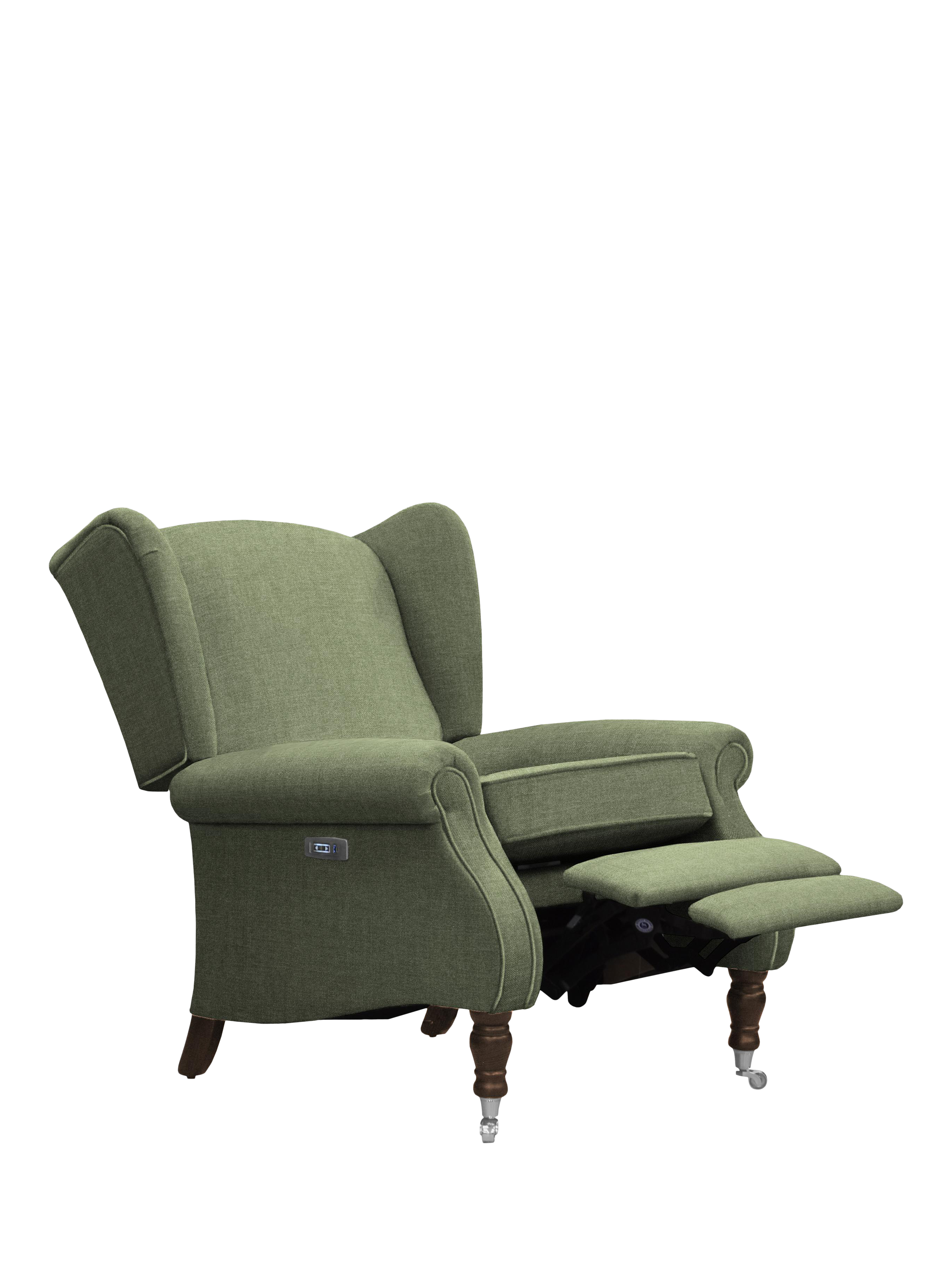 Harrington Range, Parker Knoll Harrington Power Recliner Armchair, Cozy Moss