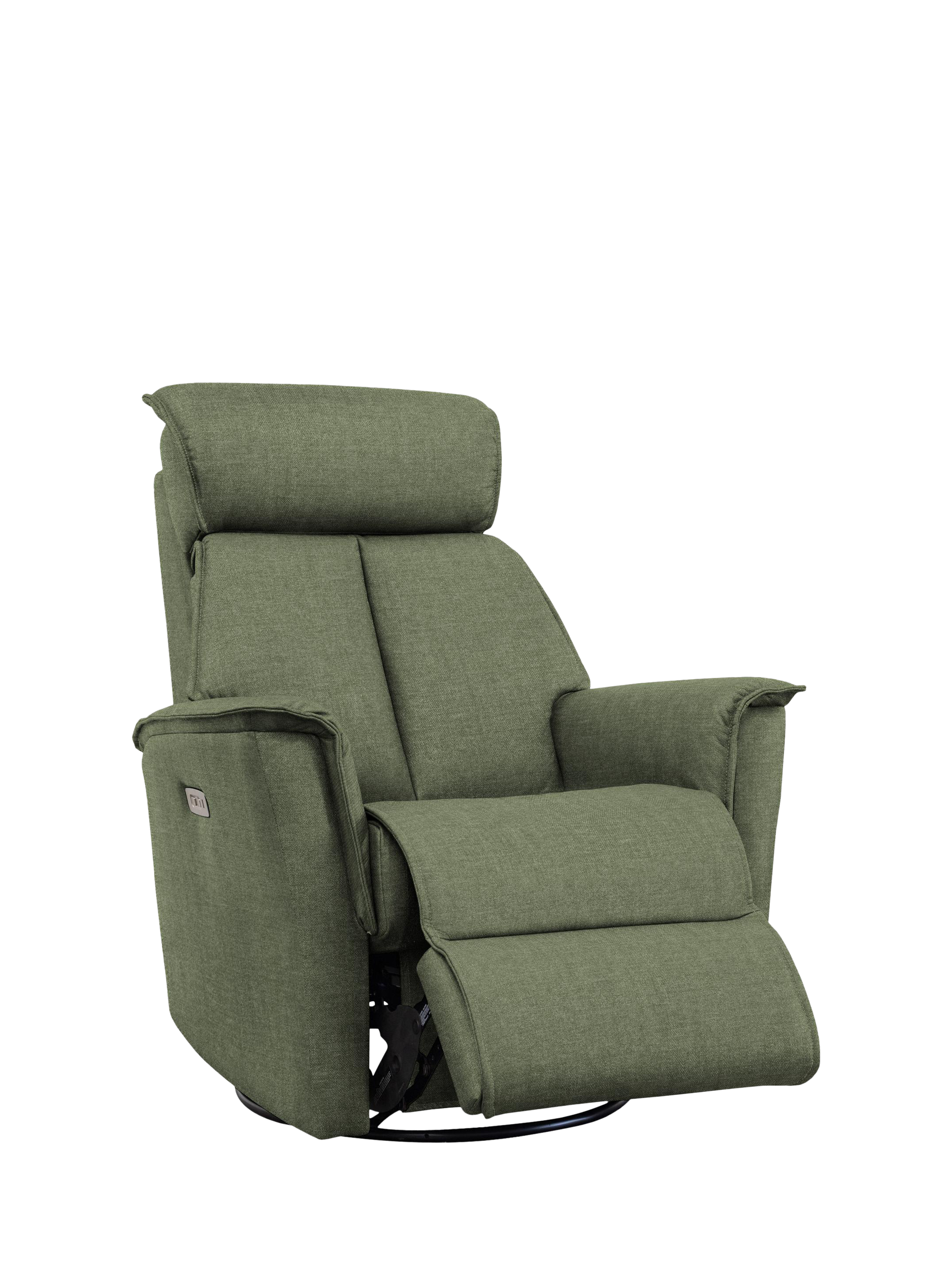 Juni Range, Parker Knoll Juni Swivel Recliner Chair, Cozy Moss