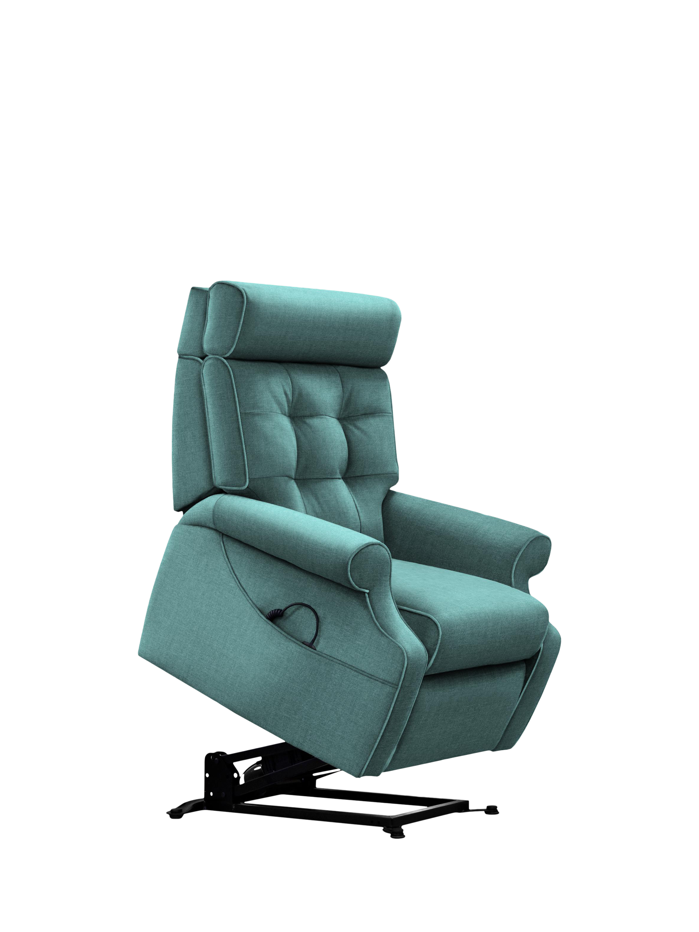 Norton Range, Parker Knoll Norton Rise & Recline Armchair, Cozy Denim