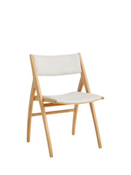 John Lewis OUTLET X-Ray Dining Chair, Like New, Natural, Natural Natural