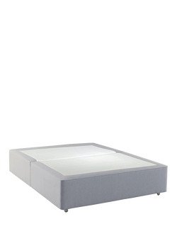 Hypnos OUTLET Firm Edge Divan Base, King Size, Like New, Linoso Sky, Linoso Sky