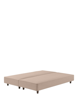 John Lewis OUTLET Pocket Sprung Shallow Divan Base, King Size, Like New, Mole, Mole