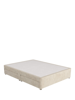 Sealy OUTLET 4 Drawer Divan Base, Double, Like New, Dove, Dove