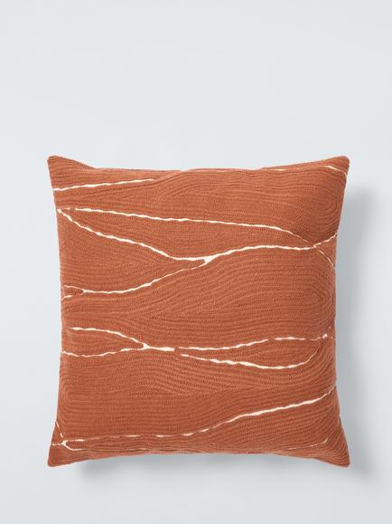 John Lewis Mica Cushion, Auburn