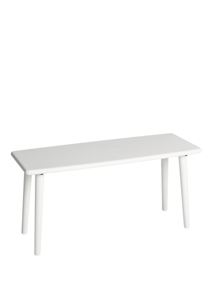 John Lewis ANYDAY OUTLET Spindle Bench, Like New, Greige, Griege