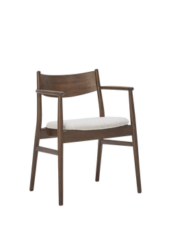 John Lewis OUTLET Parity Carver Chair, Like New, Dark Espresso, Dark