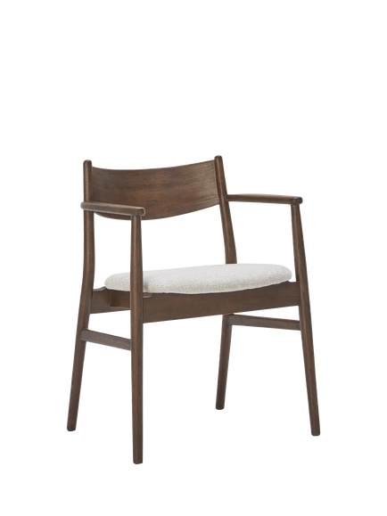John Lewis OUTLET Parity Carver Chair, Like New, Dark Espresso, Dark