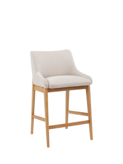 John Lewis OUTLET Cara Bar Stool, Like New, Natural/American White Oak, Oak