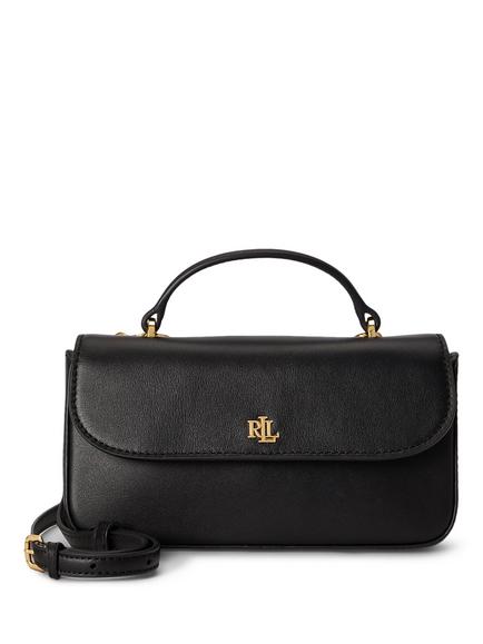 Lauren Ralph Lauren Marcy Top Handle Wallet, Black, Black