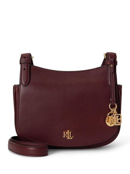 Lauren Ralph Lauren Marcy Medium Crossbody Bag, Dark Garnet, Dark Garnet