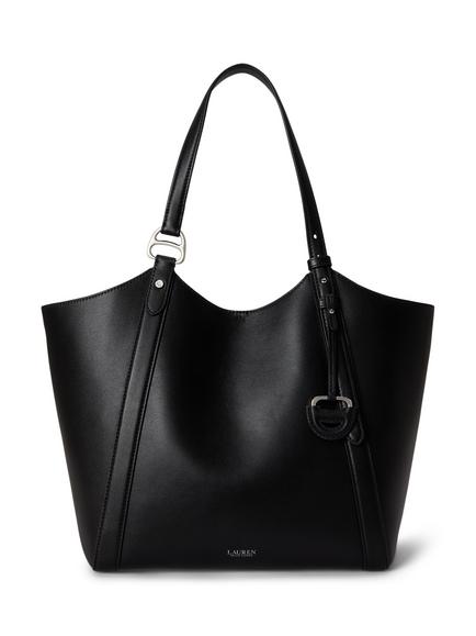 Lauren Ralph Lauren Large Tasha Tote Bag, Black, Black