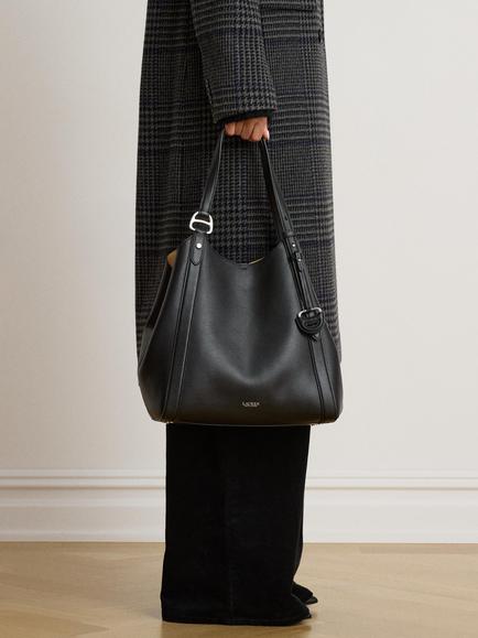 Lauren Ralph Lauren Large Tasha Tote Bag, Black - view 2, Black