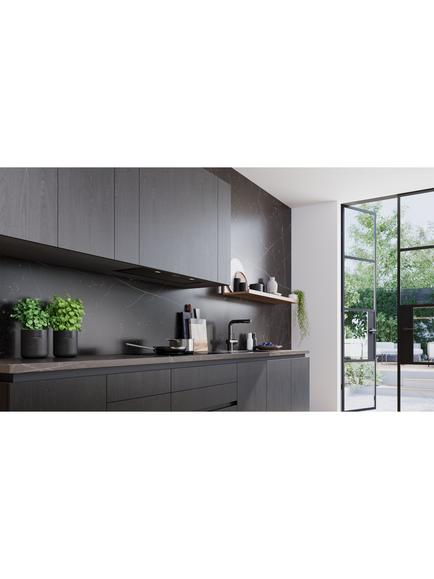 Siemens iQ500 LB87NAC60B 86cm Integrated Canopy Cooker Hood, Black - view 2, Black