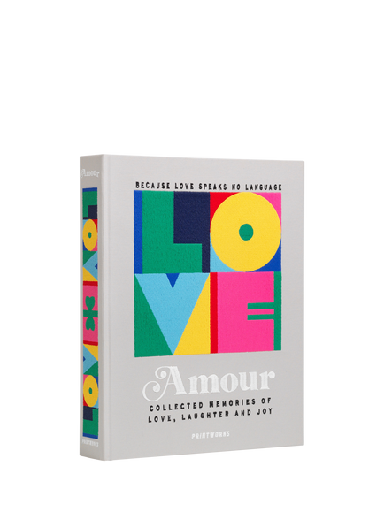 PRINTWORKS Amour Embroidered Photo Album, Multi Multi