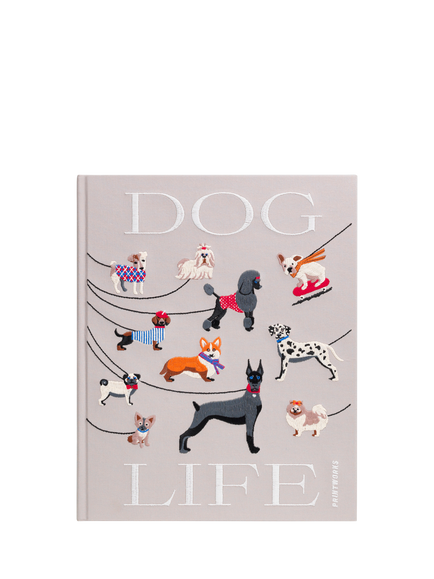 PRINTWORKS Dog Life Embroidered Photo Album - view 2, Multi Multi