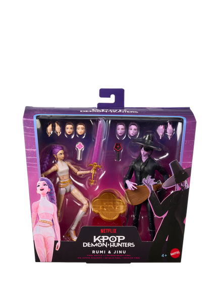 K-Pop Demon Hunters Rumi & Jinu Figures, Pack of 2 - view 2, Multi