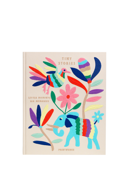 PRINTWORKS Tiny Stories Embroidered Photo Album - view 2, Multi Multi
