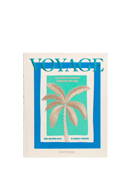 PRINTWORKS Voyage Embroidered Photo Album - view 2, Multi Multi