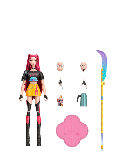 K-Pop Demon Hunters Mira How It's Done Action Figure, Multi