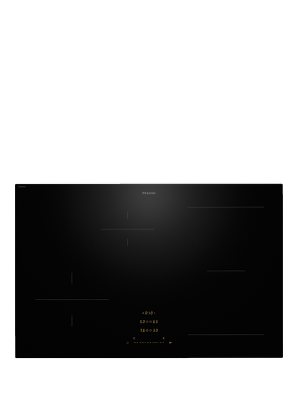 Miele KM8482FL 80cm Induction Hob, Black, Black