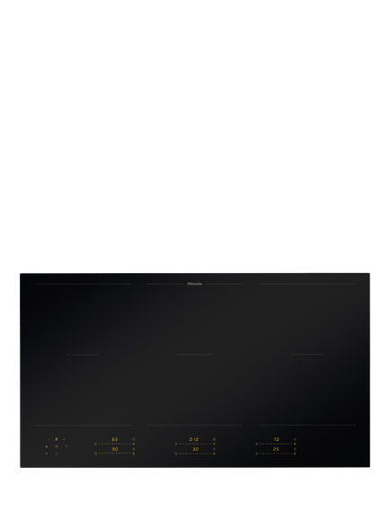 Miele KM8595-2 FL 94cm Induction Hob, Black, Black