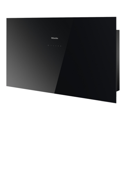 Miele DA 9092 W 88cm Wall Mounted Cooker Hood, Black, Black