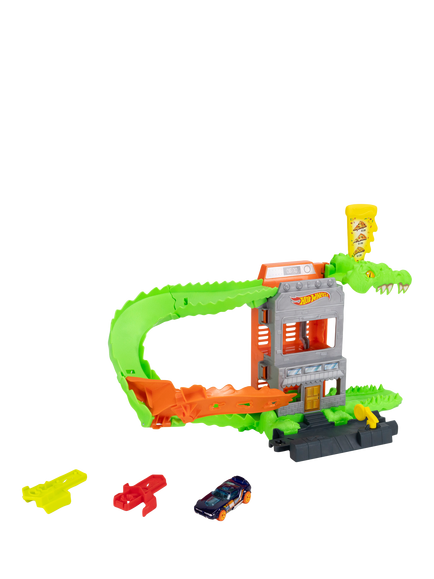 Hot Wheels City Croc Pizzaria Attack, Multi