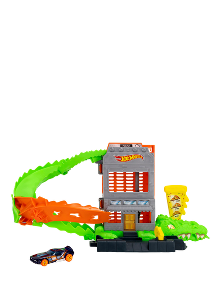 Hot Wheels City Croc Pizzaria Attack - view 2, Multi