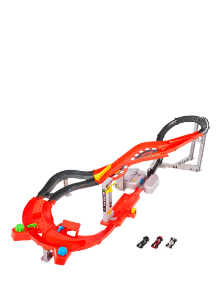 Hot Wheels Racing Formula 1 Downhill Circuit Race Track Set, Multi