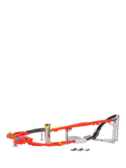 Hot Wheels Racing Formula 1 Downhill Circuit Race Track Set - view 2, Multi