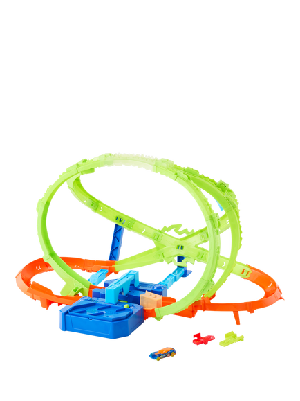 Hot Wheels Stunt Tracks Hypersphere Crash Playset, Multi