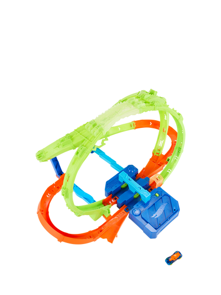 Hot Wheels Stunt Tracks Hypersphere Crash Playset - view 2, Multi