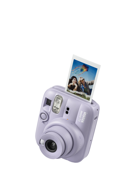 Fujifilm instax™ Mini 13 Instant Camera with Built-In Flash & Hand Strap, Dreamy Purple