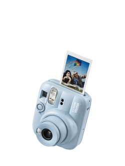 Fujifilm instax™ Mini 13 Instant Camera with Built-In Flash & Hand Strap, Frost Blue