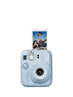 Fujifilm instax™ Mini 13 Instant Camera with Built-In Flash & Hand Strap - view 2, Frost Blue