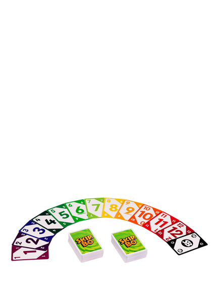 Mattel Skip-Bo Card Game, Multi