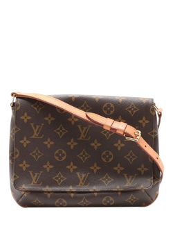 Pre-loved Louis Vuitton Vintage 2001 Musette Tango Bag, Brown, Brown