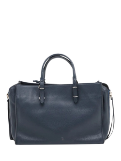 Pre-loved Balenciaga Papier Leather 2-Way Bag, Blue - view 2, Blue