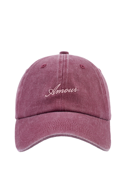Katie Loxton Amour Embroidered Baseball Cap, Red, Red