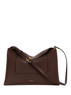 Wandler Penelope Slouchy Shoulder Bag, Coffee Crust, Coffee Crust