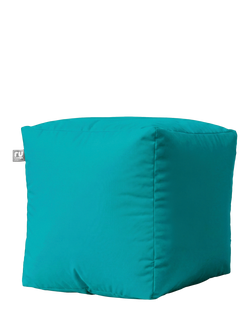 rucomfy Cube Beanbag, Turquoise