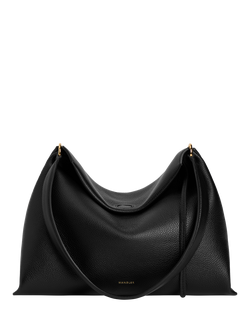 Wandler Penelope Small Leather Tote Bag, Black Crust, Black Crust