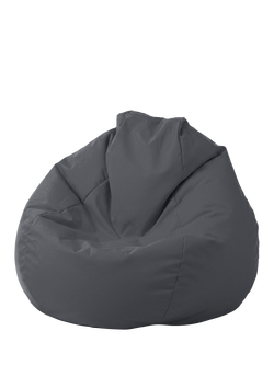 rucomfy Outdoor Slouch Bag Bean Bag, Slate Grey