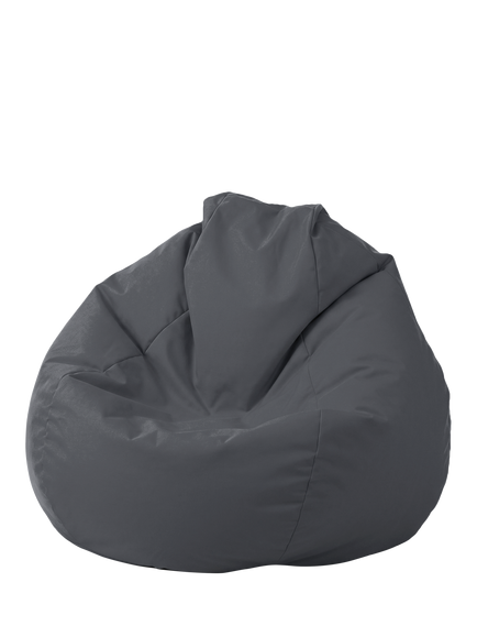 rucomfy Outdoor Slouch Bag Bean Bag, Slate Grey